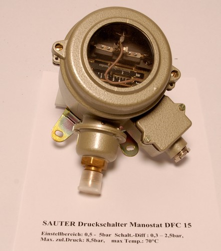 Sauter pressostats manostat - pressostats,