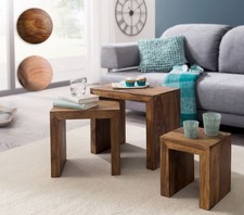 Finebuy tables gigogne - tables, bois