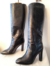Bottes noir vintage - bottes, "vintage