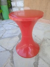 TABOURET VINTAGE TAM TAM ROUGE