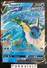 Carte Pokemon AQUALI SWSH150 PROMO Ultra Rare V Epée et Bouclier FR NEUF