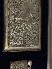 étui à cigarettes en argent