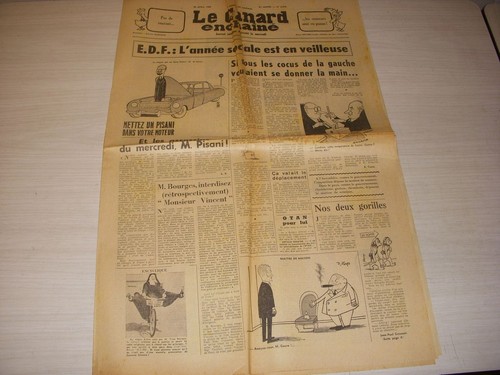 Canard enchaine 2374 - canard,