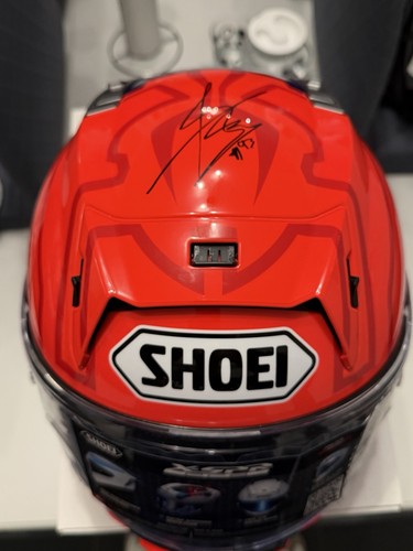 Casque shoei signé marc - signé,