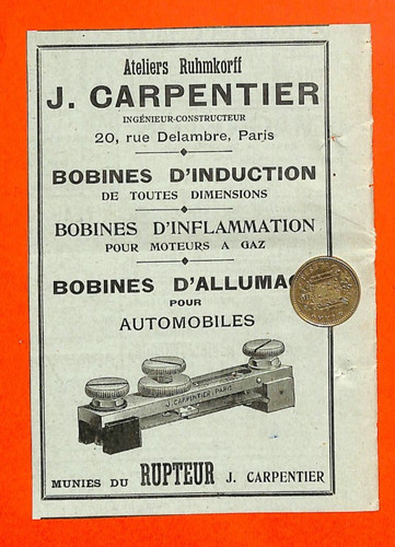 Paris carpentier - paris, j.