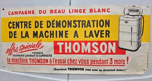Ancienne affiche publicitaire - ancienne,