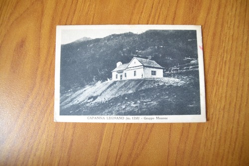 Carte postale capanne - carte, legnano