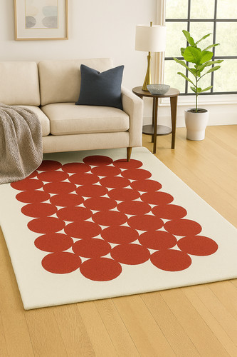Tapis contemporain laine - contemporain,