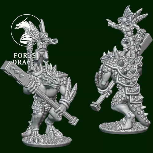 Hommes lézards héros - hommes,