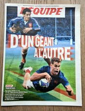 +++ L'EQUIPE 09/11/2025 Cahier spécial "les 40 Essais de Damian PENAUD" +++