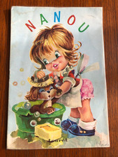 Livre enfant illustré NANOU éditions Touret illustration L.Vernet années 1970