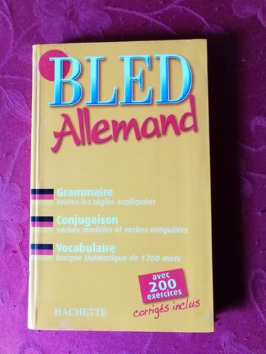 Bled allemand hachette - hachette,