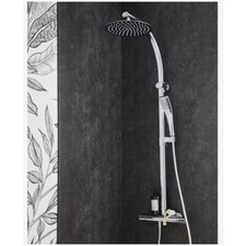 Colonne de douche JACOB DELAFON OBLO thermostatique chrome NEUF