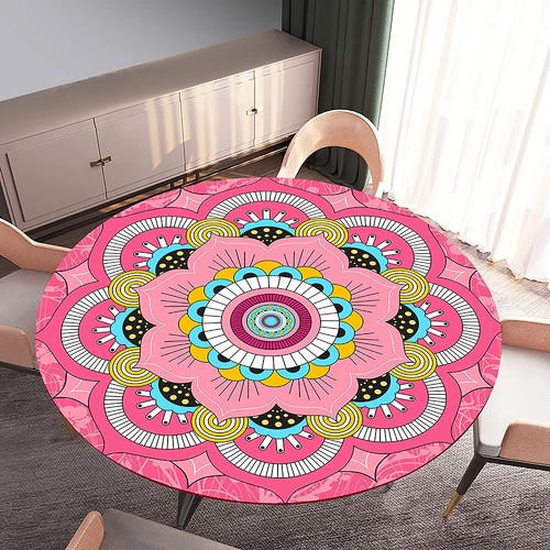 Rondes nappes avec bord - nappes,