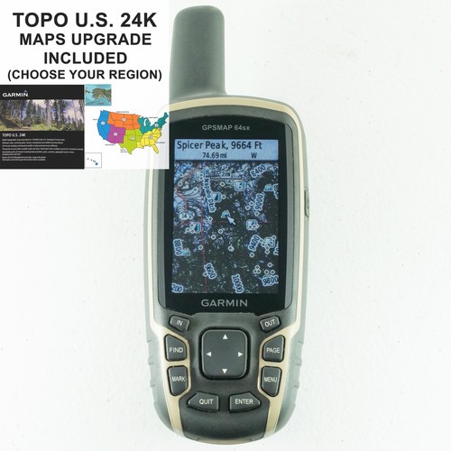 Garmin gpsmap 64sx - garmin,