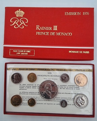 Coffret monaco 1976 - 1976, rainier