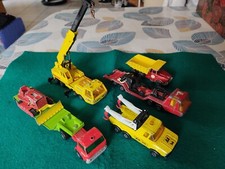 Lot Camions Et Engins Matchbox Superking