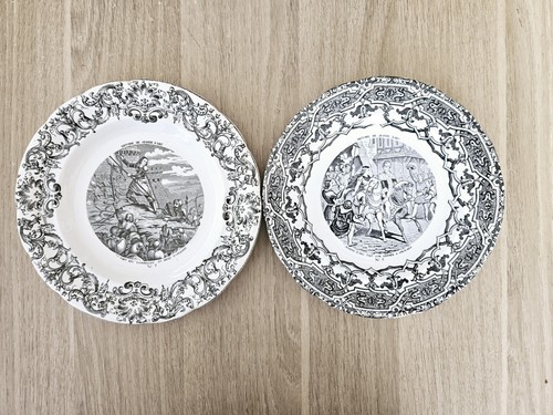 Assiettes jeanne arc - jeanne, d'arc