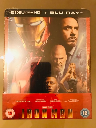 Iron man steelbook - iron, exclusif