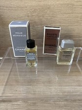 Miniatures de parfum Chanël lot de 2 Pour Monsieur et égoiste platinum