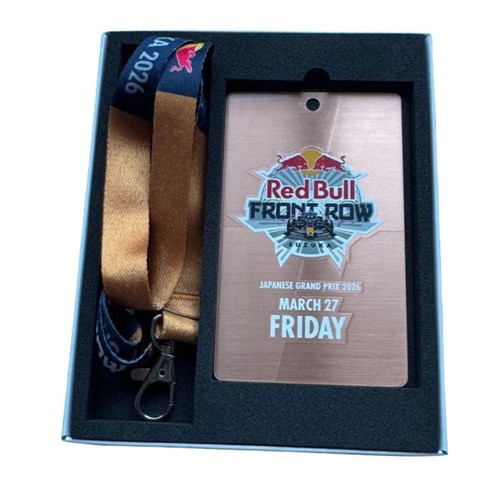Red bull front - vip, pass