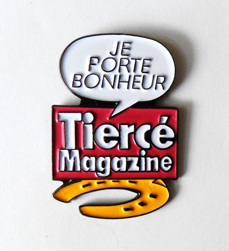 Pin tiercé magazine - pin's,