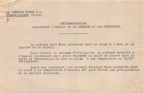 Lettre presure a - la,