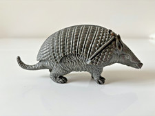 Ancien encrier figuratif en forme de tatou : XIXe