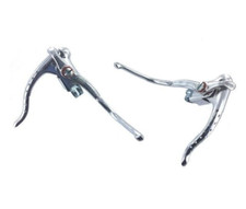 paire de levier frein course double travage vélo vintage