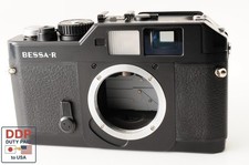 Appareil photo argentique télémétrique Voigtlander BESSA R Boîtier noir 【NEAR...