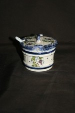 Moutardier ancien faïence  "