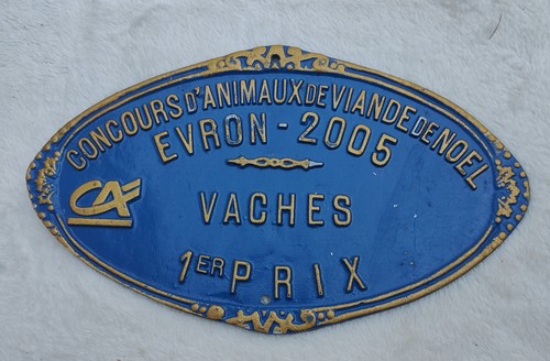 Plaque concours agricole - concours,