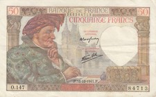 50 Francs - Jacques Coeur -