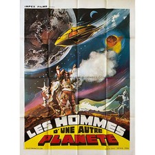 LES HOMMES D'UNE AUTRE PLANETE Affiche de film  - 120x160 cm. - 1976 - Chiang-Lu