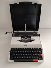 Royal 204 Machine a ecrire vintage 60 70 blanche