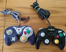 Lot 2 Manettes Hs ou semi Hs Nintendo GameCube non officielle. lire descriptif