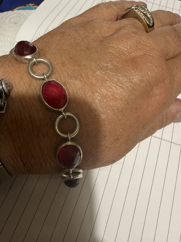 Bracelet ancien argent - bracelet, en