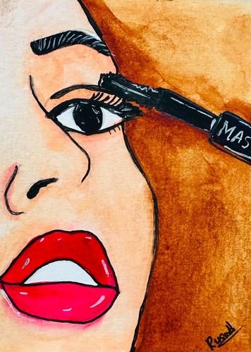 Original aceo fashion - original,
