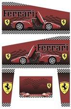 Stickers Ferrari  Pour Pincab