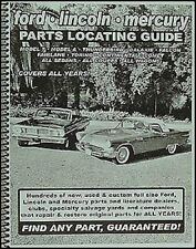 Trouver Ford Voiture Parties Avec Livre 1956 1957 1958 1959 1960 1961 Fairlane