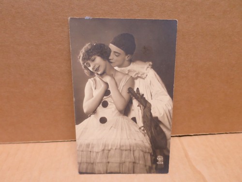 Pierrot colombine carte - et,