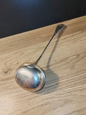 Ancienne Louche DEETJEN 100 modèle LOUIS XV ROCAILLE métal argenté 