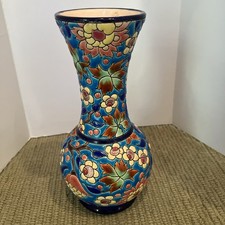 Emaux longwy vase decor - vase,
