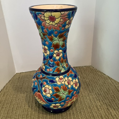Emaux longwy vase - de, a