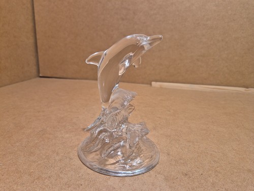 Sculpture dauphin cristal - sculpture, /