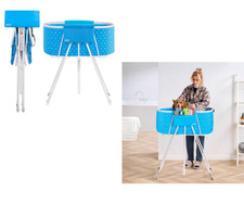 Baignoire Pliable Bleue Chien Chat Station Douche Surélevée Toilettage Domicile