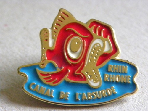 Pins gros poisson rouge - gros,