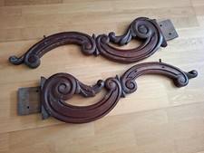 Paire de Frontons Ou Hauts De