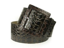Ceinture dame cuir vernis - -,
