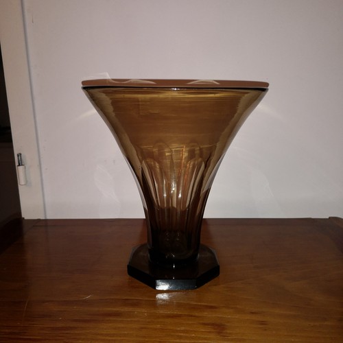 Vase art déco 1940 cristal - déco, en